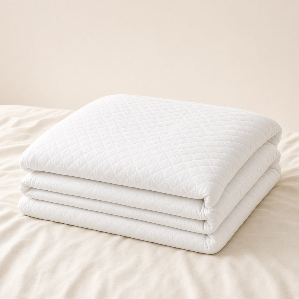 A cooling comforter or duvet
