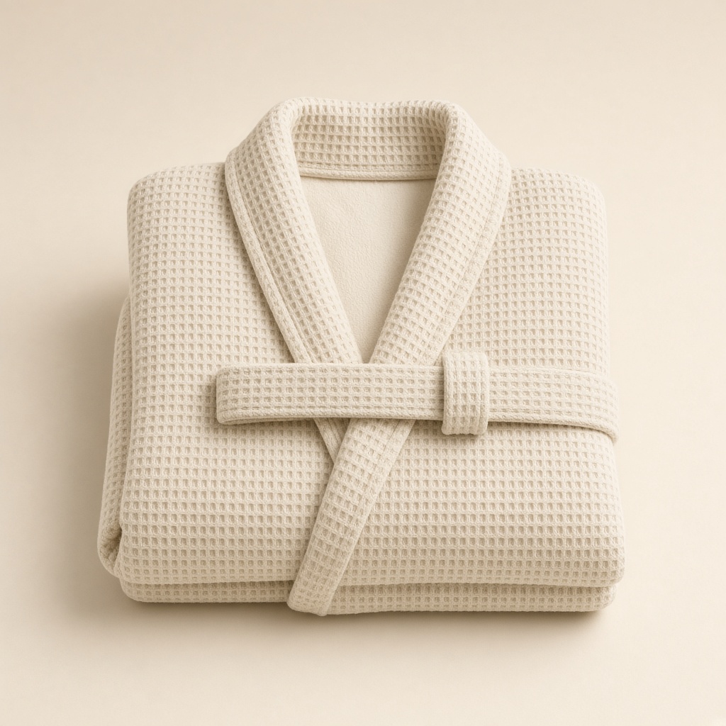 A cozy robe that breathes