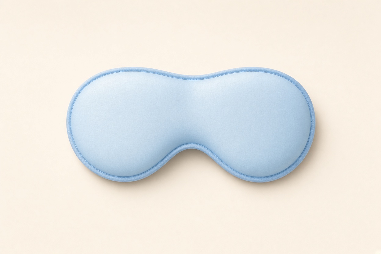 A cooling gel eye mask (for the fridge)