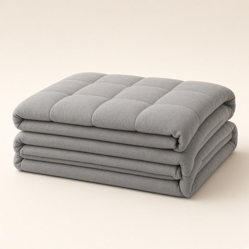 A weighted blanket (cooling version)